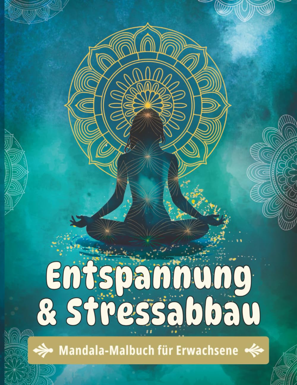 Mandala Malbuch für Erwachsene: Entspannung & Stressabbau | Achtsamkeit, Meditation & innere Ruhe | Kreatives Geschenk zum Ausmalen Hobbies & Crafts