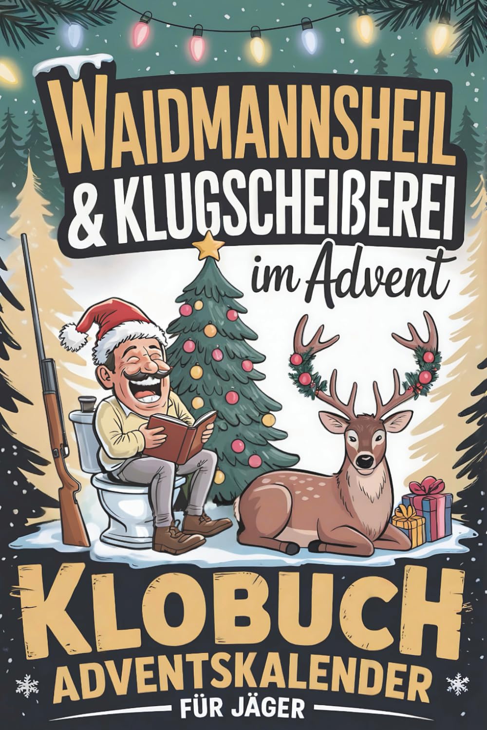 Waidmannsheil & Klugscheißerei im Advent – Klobuch Adventskalender für Jäger: 24 Tage voller Jagd-Humor, Rätselspaß und kurioser Fakten fürs stille Örtchen – ein lustiges Geschenk für Jäger Lifestyle
