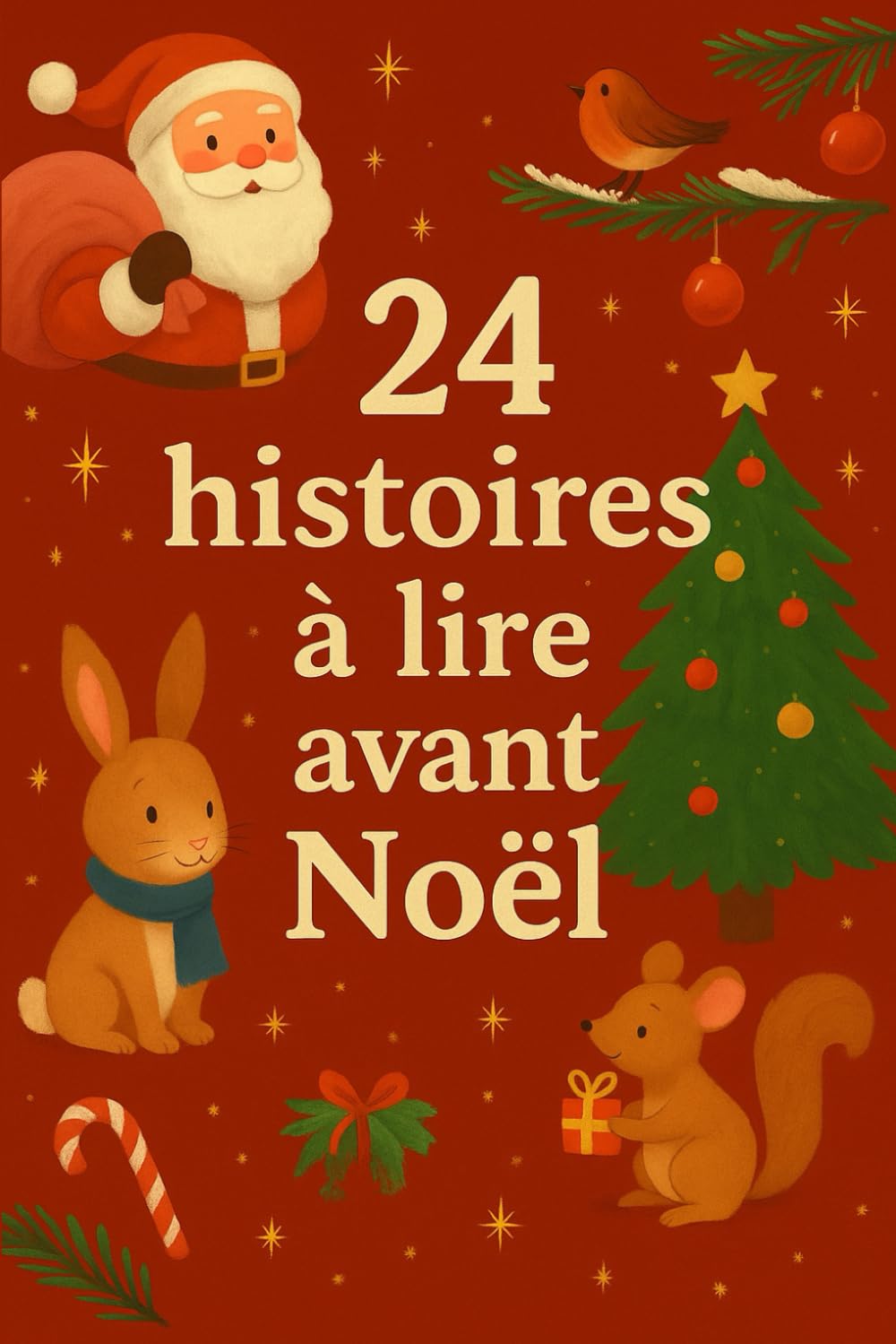 24 histoires à lire avant Noël: Un calendrier de l’Avent plein de contes féeriques pour les enfants de 4 à 10 ans book