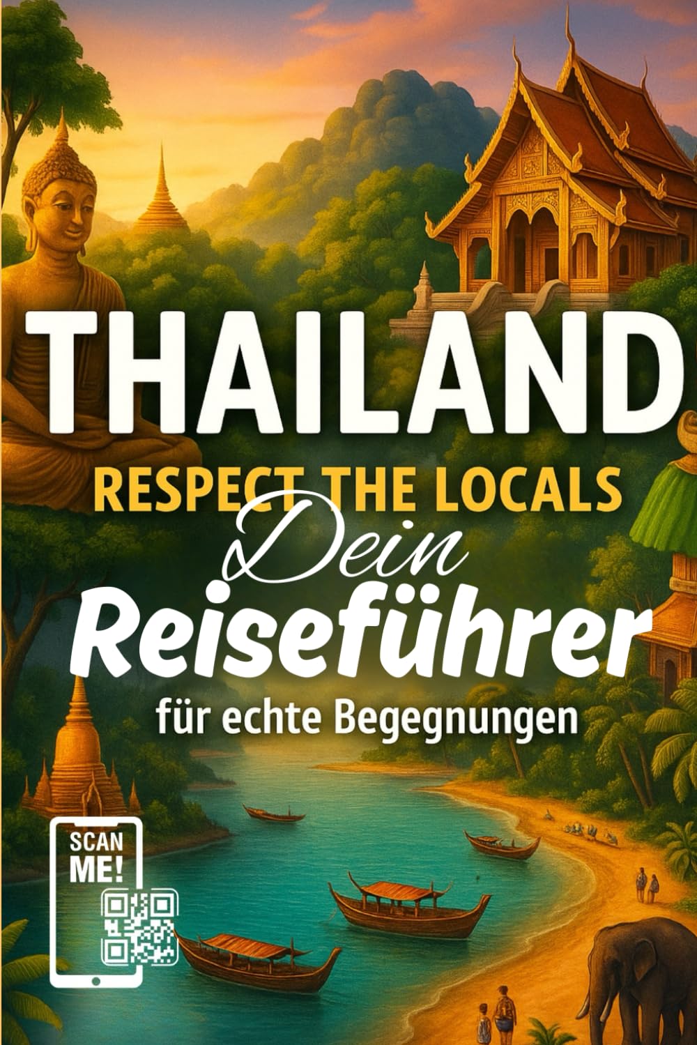 THAILAND Reiseführer für echte Begegnungen: Respect the Locals Thailand 2025 mit vielen QR Codes zum Scannen Learning & Reference