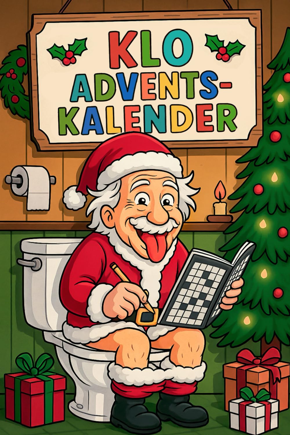 Klo Adventskalender für Erwachsene: Über 500 knifflige Rätsel (Sudoku, Kreuzworträtsel & mehr) für eine witzige Adventszeit Pop culture Books
