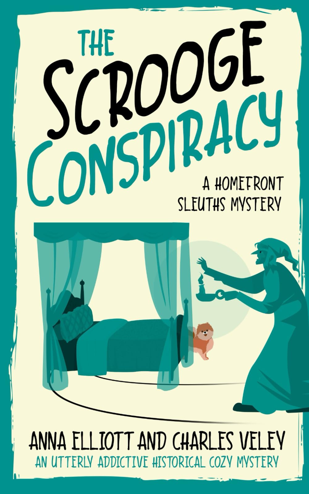 The Scrooge Conspiracy: A Homefront Sleuths Mystery (The Homefront Sleuths Cozy Mystery Series, Band 7) Historical Fiction