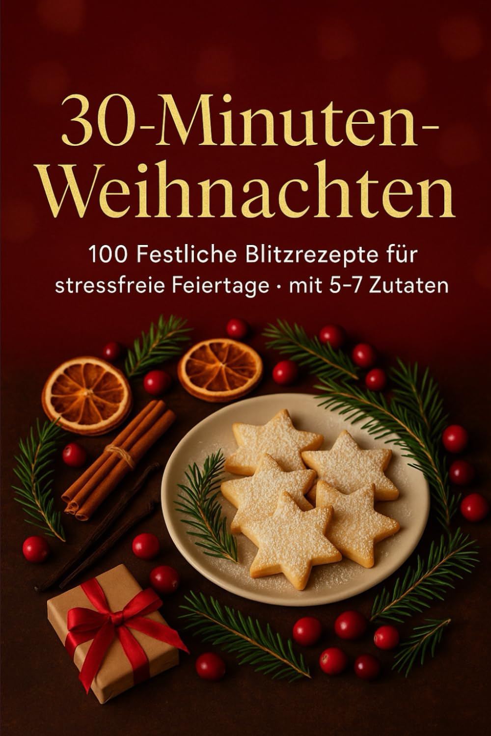 30-Minuten-Weihnachten: 100 Festliche Blitzrezepte für stressfreie Feiertage · mit 5–7 Zutaten Cooking & Enjoying