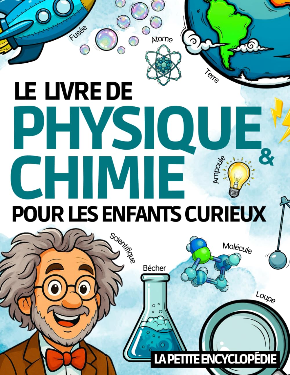 Le livre de Physique & Chimie: L’encyclopédie pour les enfants curieux de 8 à 11 ans sur les sciences, les énergies, les atomes… | Magazine éducatif pour CE1 , CE2 , CM1 , CM2 book