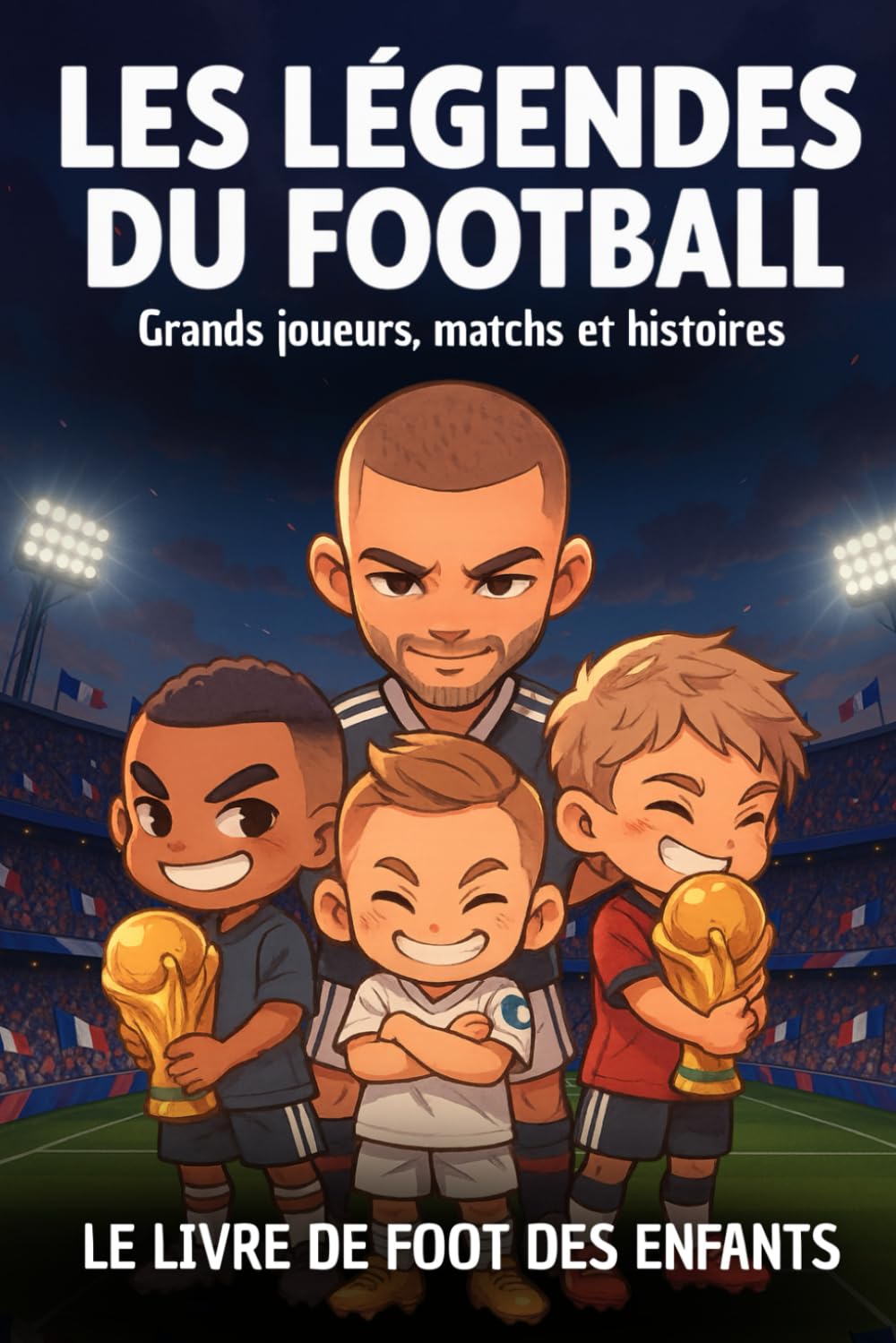 Le livre de foot des enfants : Les légendes du football - Grands joueurs, matchs, équipes, anecdotes et histoires: Idée cadeau garçon 8 10 12 14 ans book