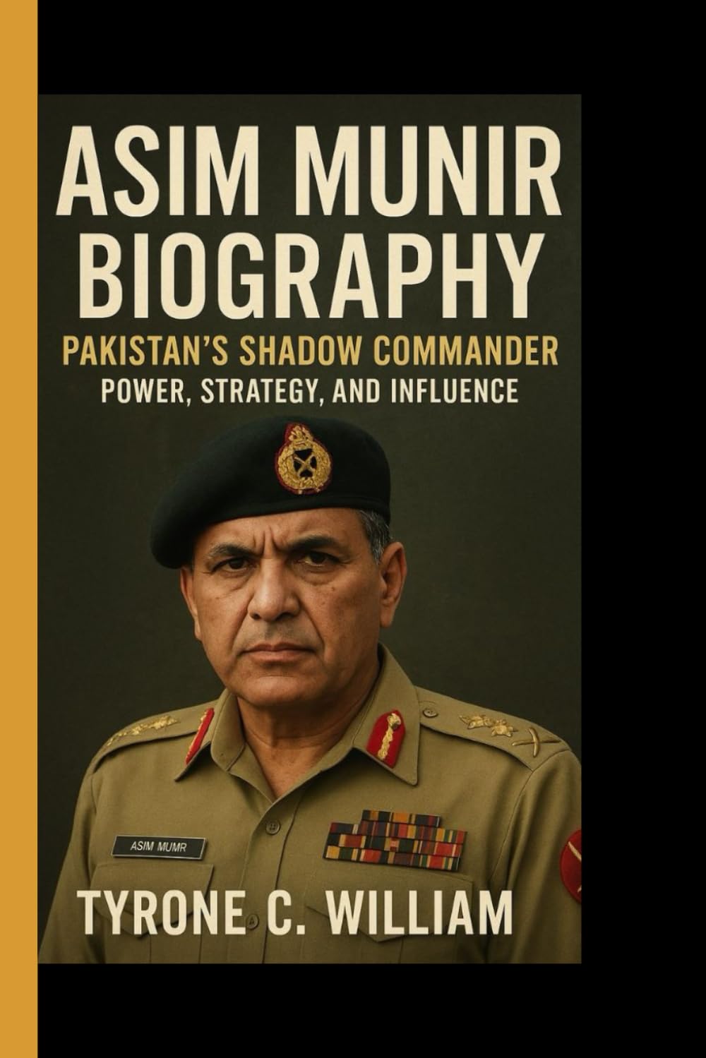 ASIM MUNIR BIOGRAPHY: Pakistan's Shadow commander - Power, strategy, and influence book