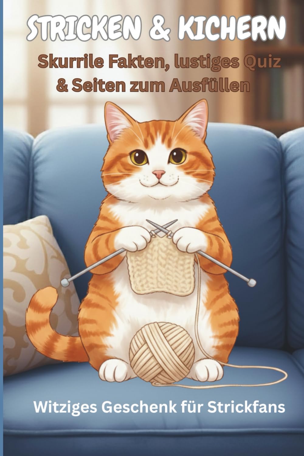 Stricken & Kichern - Skurrile Fakten, lustiges Quiz & Seiten zum Ausfüllen: Das originelle Geschenk für Strickfans, die gerne lachen und ihr Hobby mit Humor feiern Lifestyle