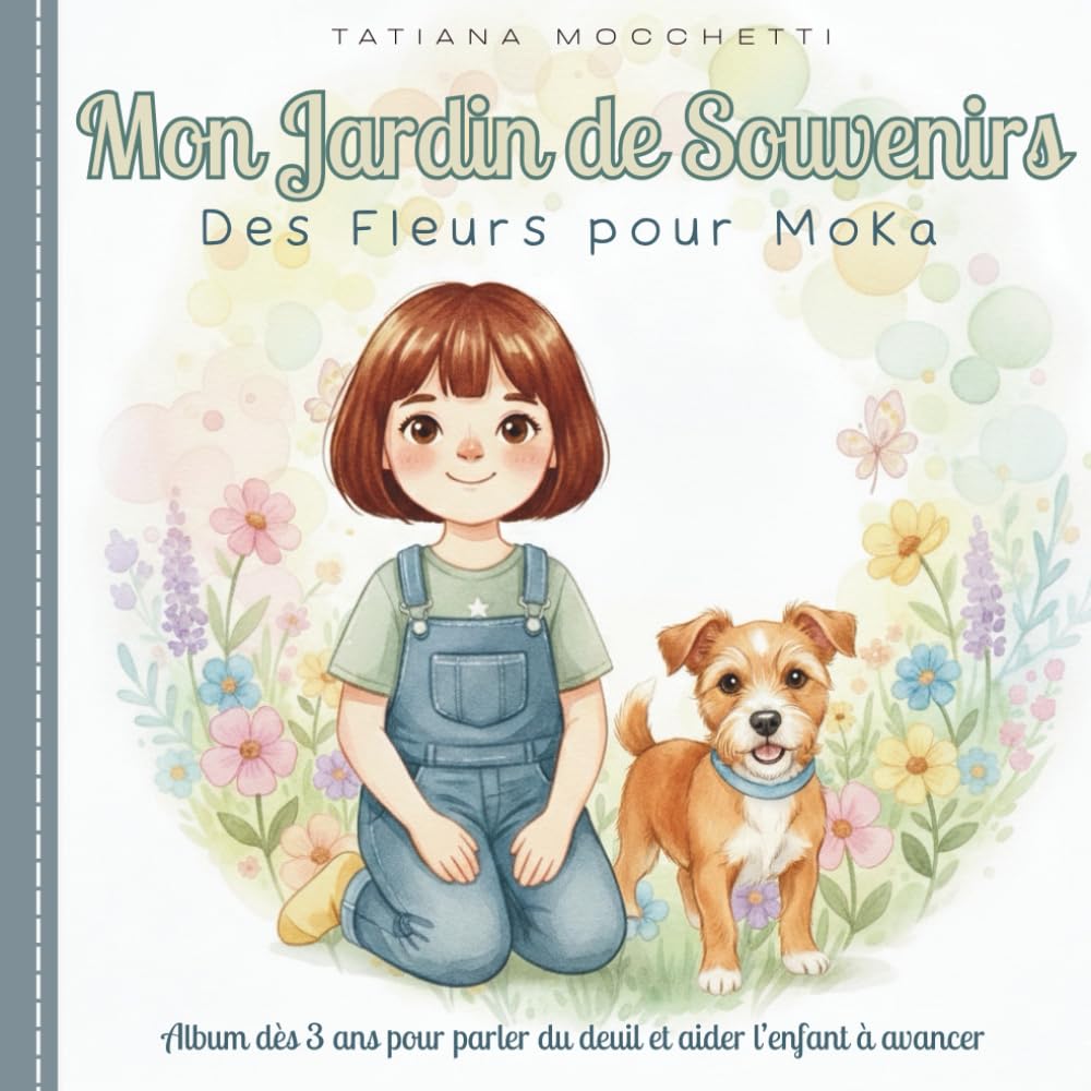 Mon Jardin de Souvenirs. Des Fleurs pour Moka.: Après la perte d’un animal. Album dès 3 ans pour parler du deuil et aider l’enfant à avancer. book