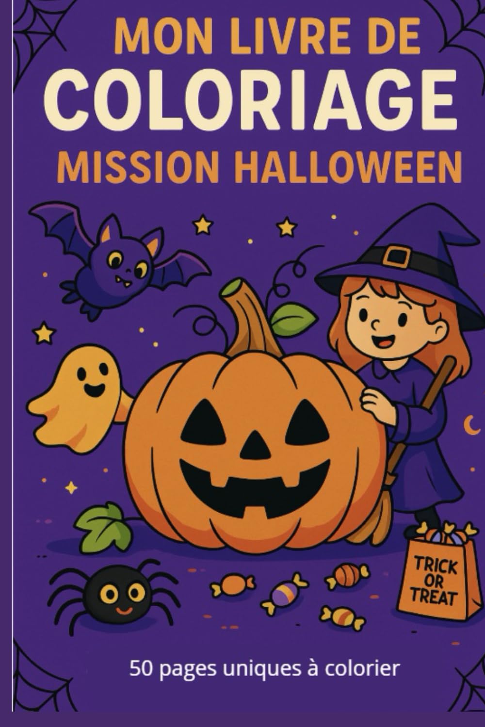 Mon livre de coloriage : Mission Halloween: Livret de coloriage pour les enfants de 3 à 8 ans book