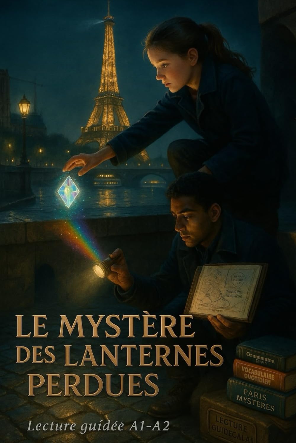 Le Mystère des Lanternes Perdues: French Graded Reader for A1–A2 Learners | A Magical Parisian Quest Suspense & Thrillers