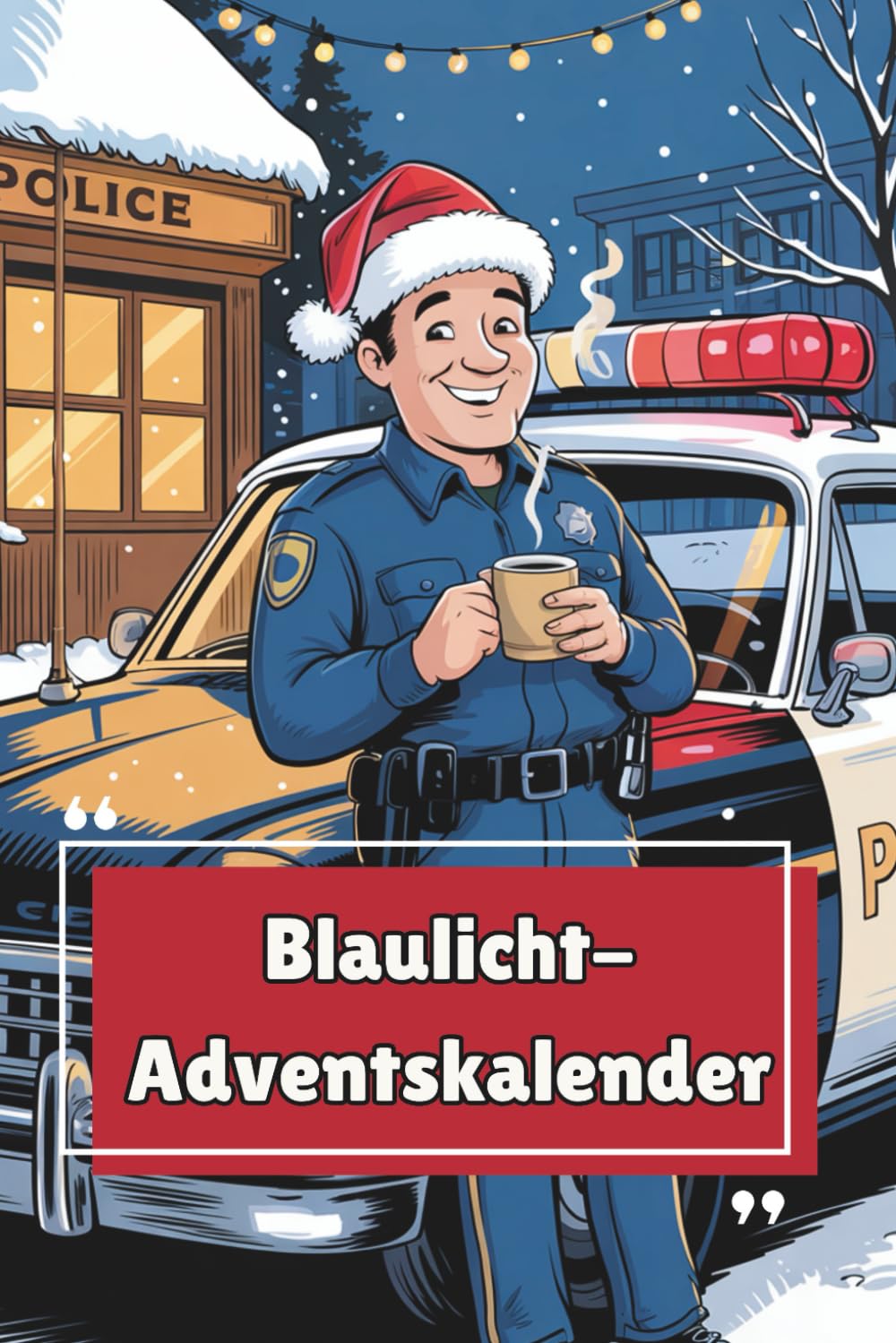 Blaulicht-Adventskalender – Das Geschenk für Polizist:innen & Einsatzkräfte - 24 Tage Humor, Klugscheißerwissen & Rätselspaß book