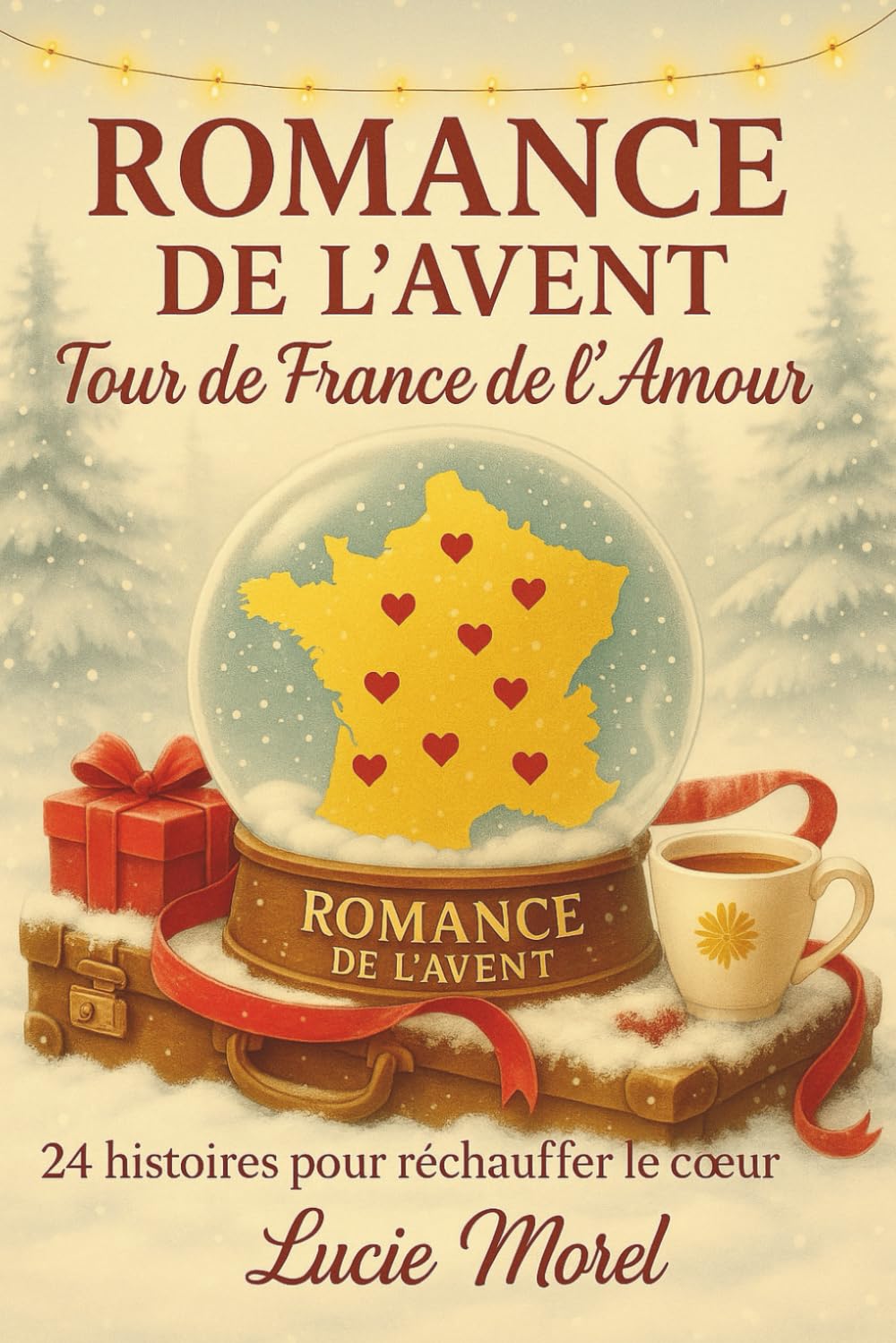 Romance de l'Avent : Tour de France de l'Amour: 24 histoires d'amour de Noël pour réchauffer le cœur Leisure & Fun