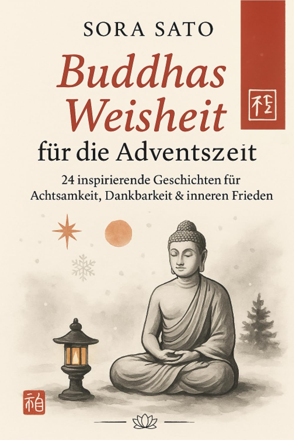 Buddhas Weisheit für die Adventszeit - Adventskalender buddhistischen mit Zen Geschichten und mit Reiki und Chakra Elementen Impulsen für Achtsamkeit, Ruhe & Gelassenheit Lifestyle