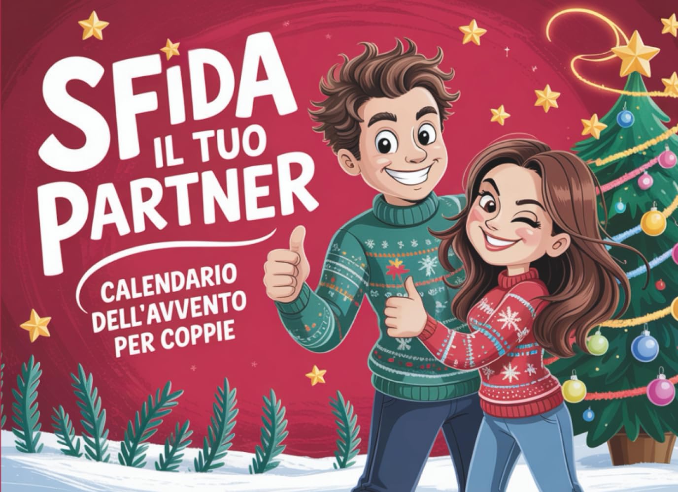Sfida il Tuo Partner - Calendario dell’Avvento per Coppie: 24 giorni di Giochi e Duelli 1 contro 1 ad armi pari per divertirsi insieme e condividere momenti unici aspettando il Natale book