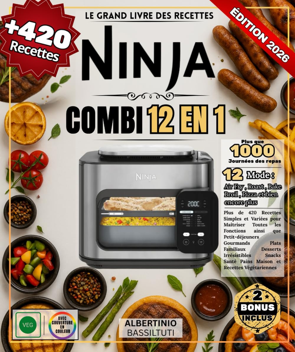 LE GRAND LIVRE DES RECETTES NINJA COMBI 12 EN 1 book