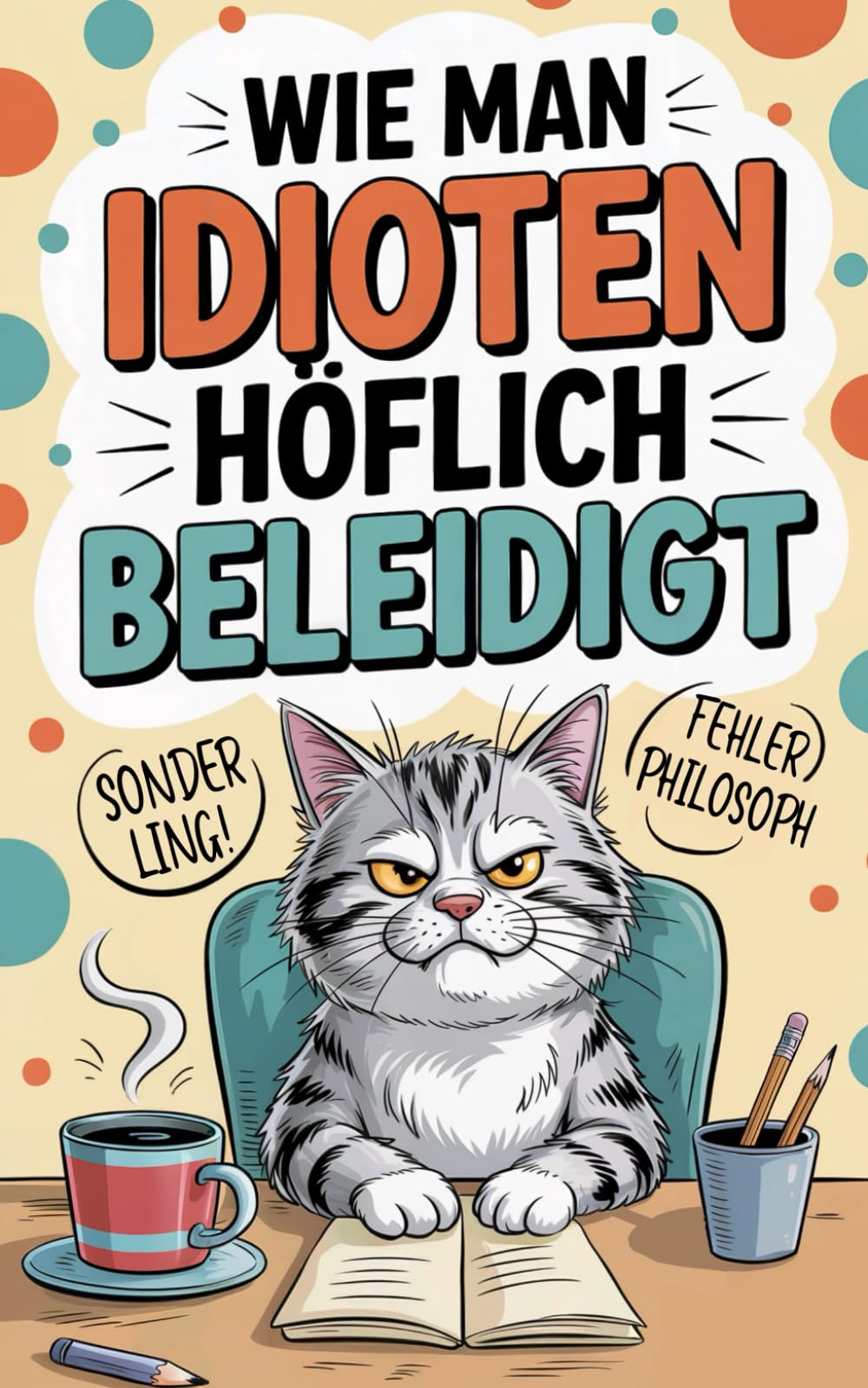 Wie man Idioten höflich beleidigt: Schlagfertig, sarkastisch, souverän – so überstehst du jeden Bürotag mit Ironie und einem perfekt einstudierten Lächeln. (Geschenk für Kollegen) Lifestyle