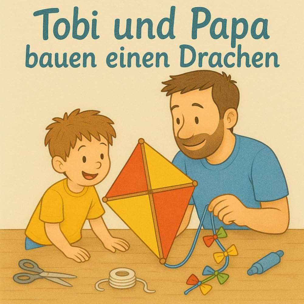 Tobi und Papa bauen einen Drachen Novels & Short Stories