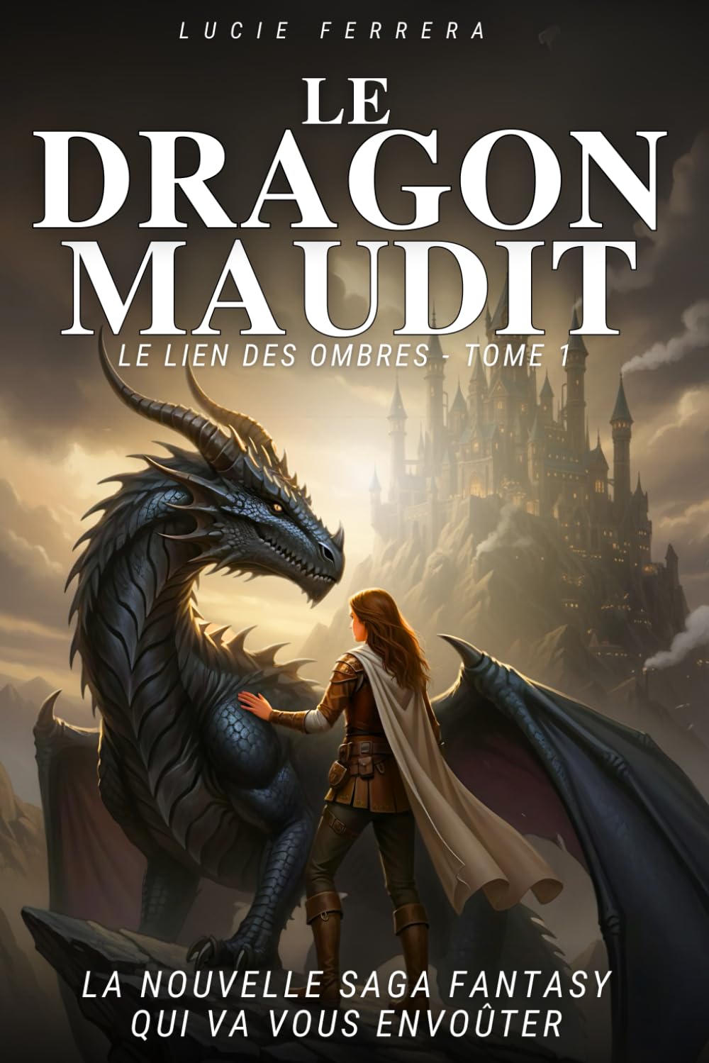 Le Dragon Maudit: Roman de fantasy épique idéal pour les adolescents - Une aventure pleine de suspense, de mystère, de romance et de magie avec une héroïne inoubliable – Tome 1 Le Lien des Ombres Dark Fantasy