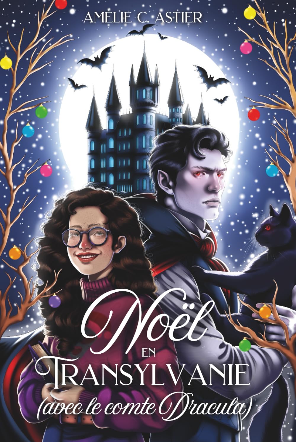 Noël en Transylvanie (avec le comte Dracula): Romance de Noël MF paranormale feel good avec un vampire book