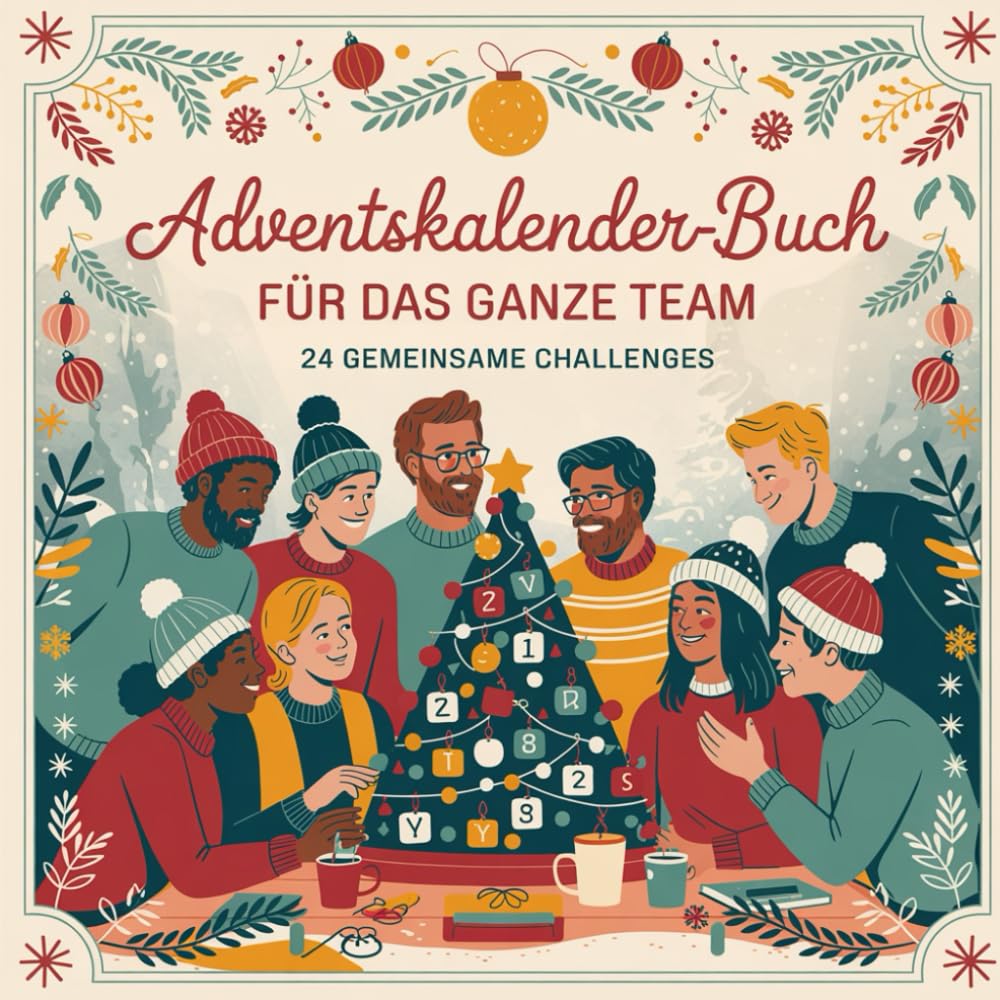 Adventskalender-Buch für das ganze Team: 24 gemeinsame Ideen, kleine Aktionen und motivierende Impulse für mehr Teamgeist im Advent Lifestyle