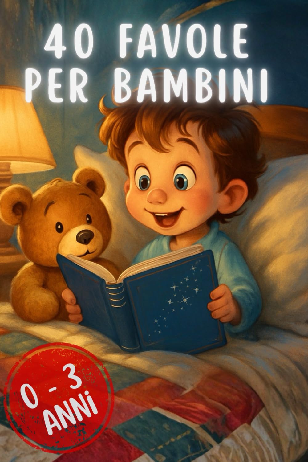 40 FAVORE PER BAMBINI: 40 FAVORE PER BAMBINI 0 - 3 ANNI CON FANTASTICHE ILLUSTRAZIONI A COLORI A PAGINA INTERA E IMPORTANTI TEMI EDUCATIVI book