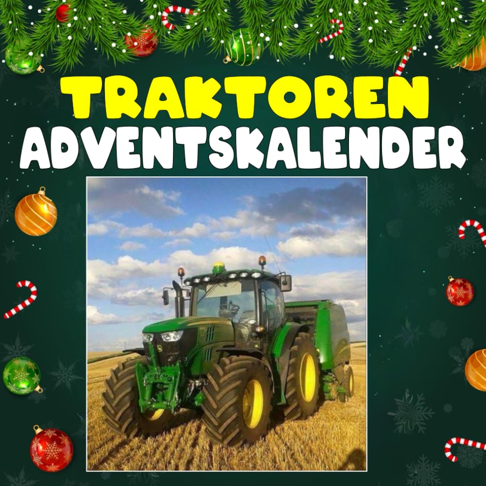 Traktoren Adventskalender: Mit 24 Bildern und faszinierenden Fakten über Traktoren, ihre Geschichte, beeindruckende Technik und die Maschinen, die die Landwirtschaft geprägt haben Lifestyle