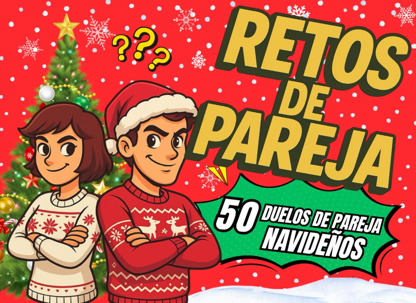 RETOS DE PAREJA: El Libro para Parejas para una Navidad Divertida: 50 Retos, Juegos e Ideas para Noches Mágicas e Inolvidables. book