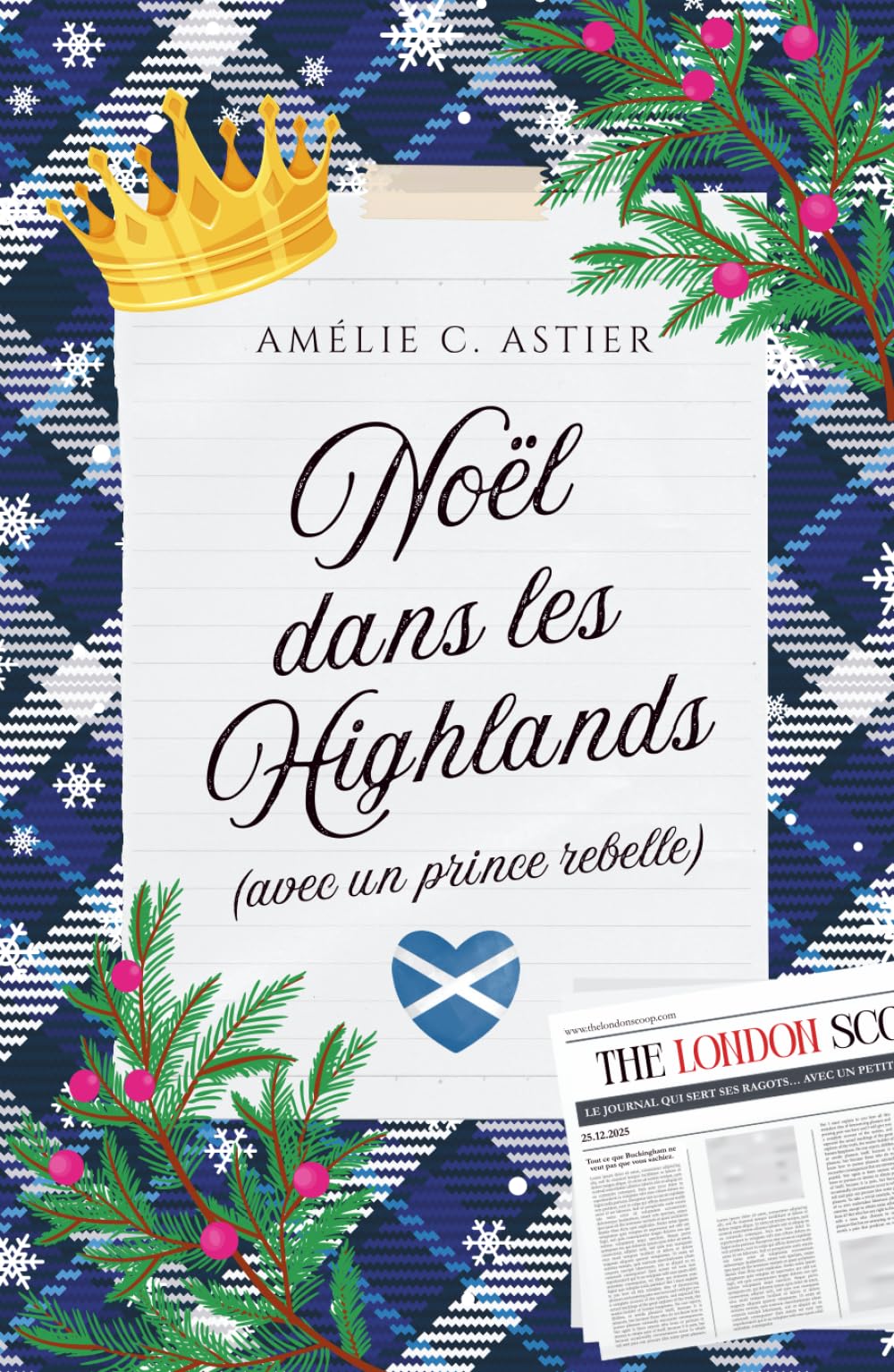 Noël dans les Highlands (avec un prince rebelle): Romance MM book