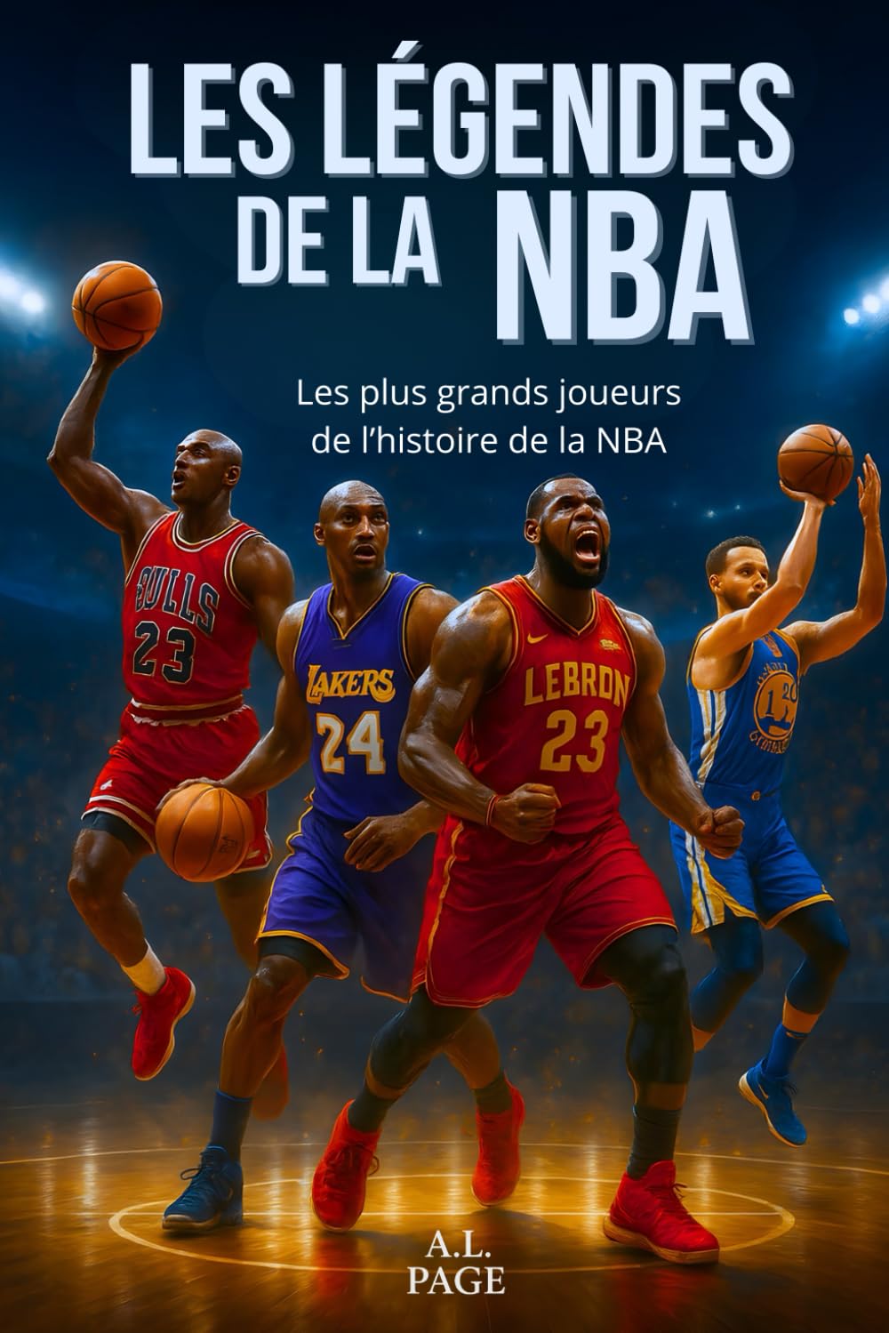 Les légendes de la NBA: Les plus grands joueurs de basketball de tous les temps – Jordan, LeBron, Kobe, Curry et les autres stars qui ont marqué l’histoire de la NBA book