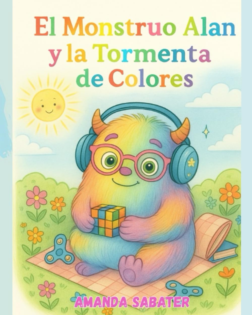 El monstruo Alan: Y la tormenta de colores book