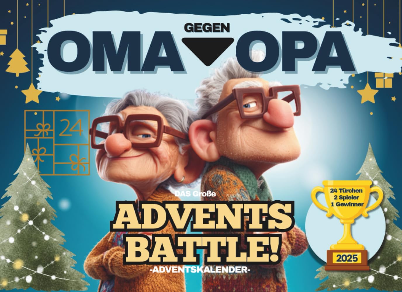 Oma gegen Opa: Das große Adventsbattle – Mitmach-Adventskalender mit 24 lustigen Duellen, Rätseln & Challenges für eine unvergessliche Adventszeit. Perfektes Geschenk für Oma und Opa Lifestyle