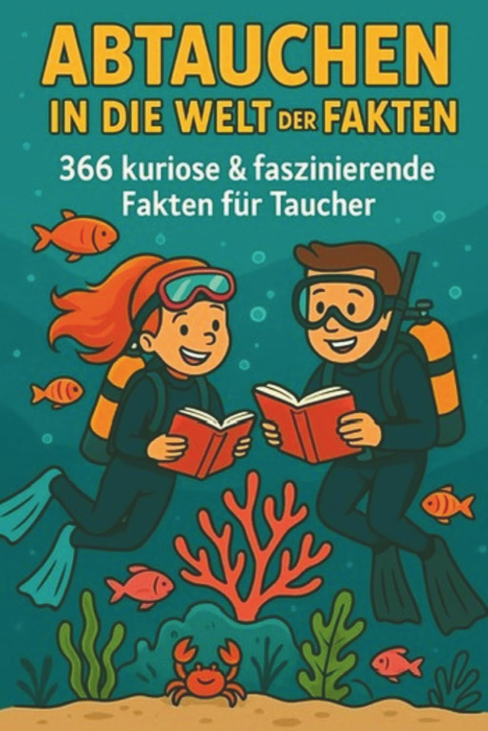 Abtauchen in die Welt der Fakten – 366 kuriose & faszinierende Fakten für Taucher: Lustiges Geschenk & Wissensbuch für Tauchfans, Meeresliebhaber & Hobbytaucher Humour & Satire