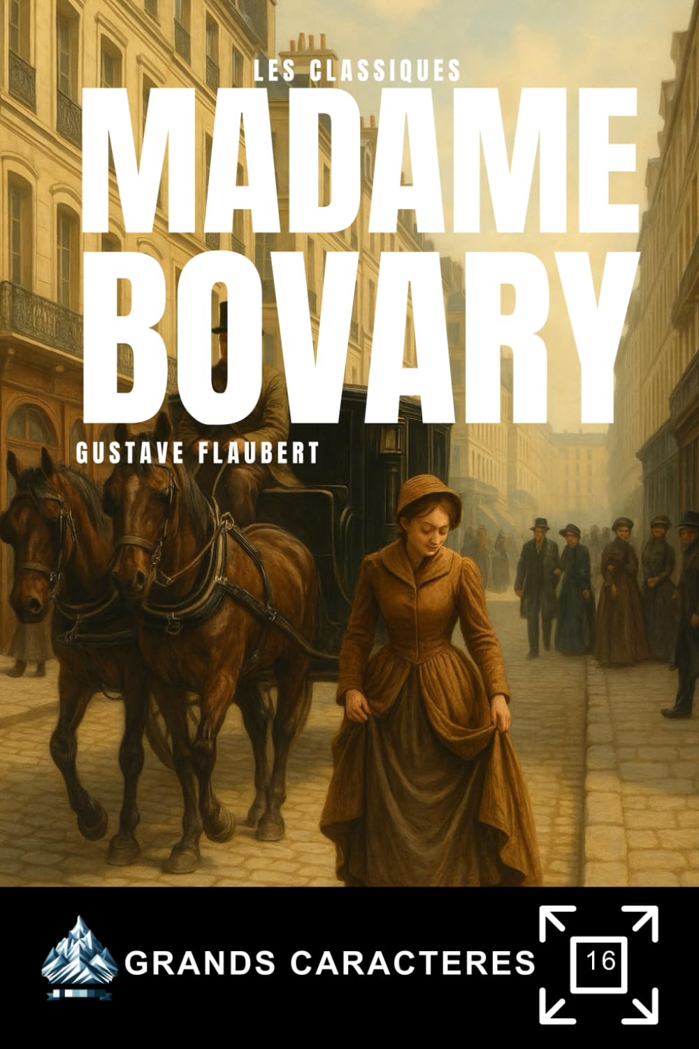 MADAME BOVARY: Livre grands caractères pour personnes âgées et malvoyants book