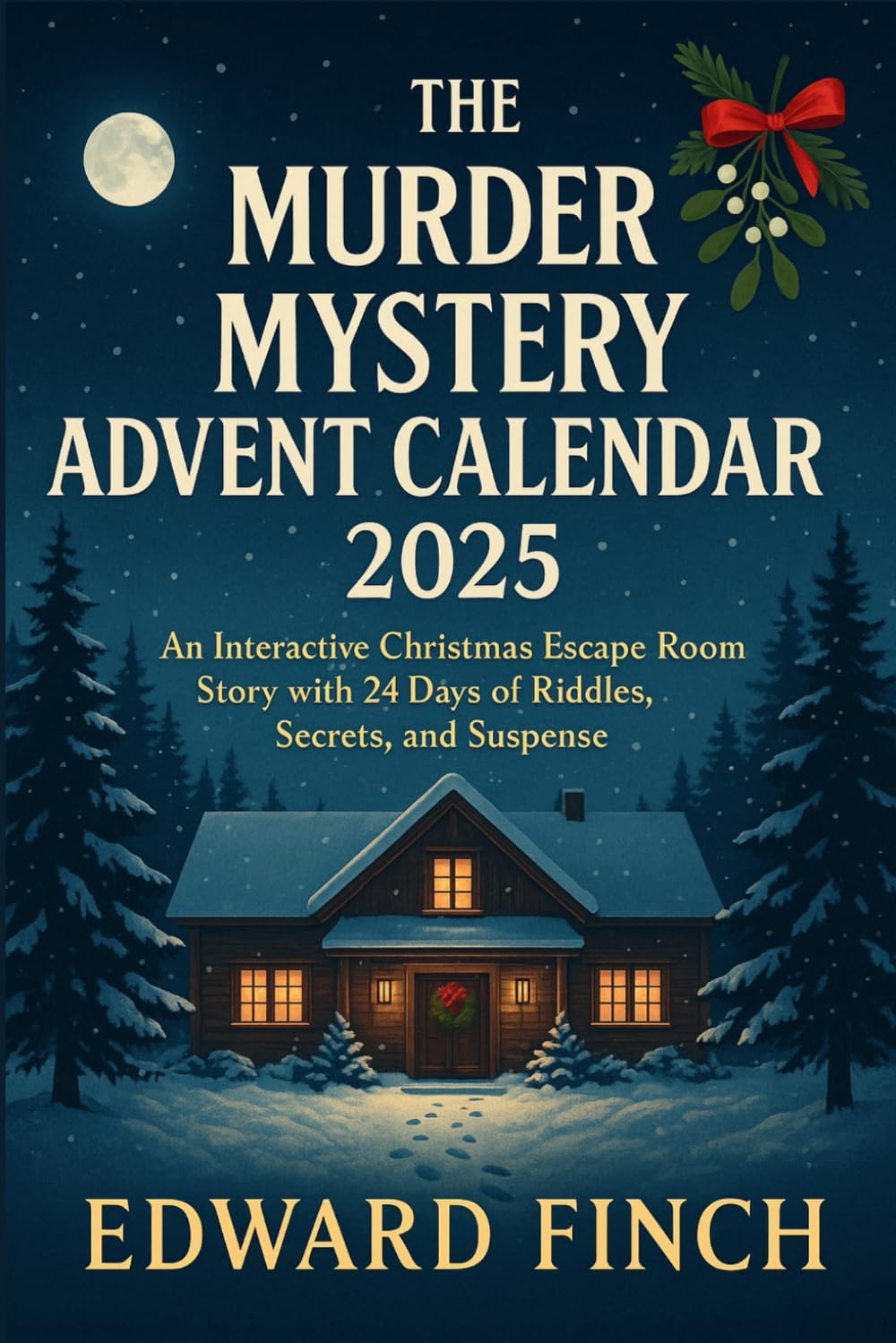 The Murder Mystery Advent Calendar 2025 - Death at Mistletoe Lodge: An Interactive Christmas Escape Room Story with 24 Days of Riddles, Secrets, and Suspense book