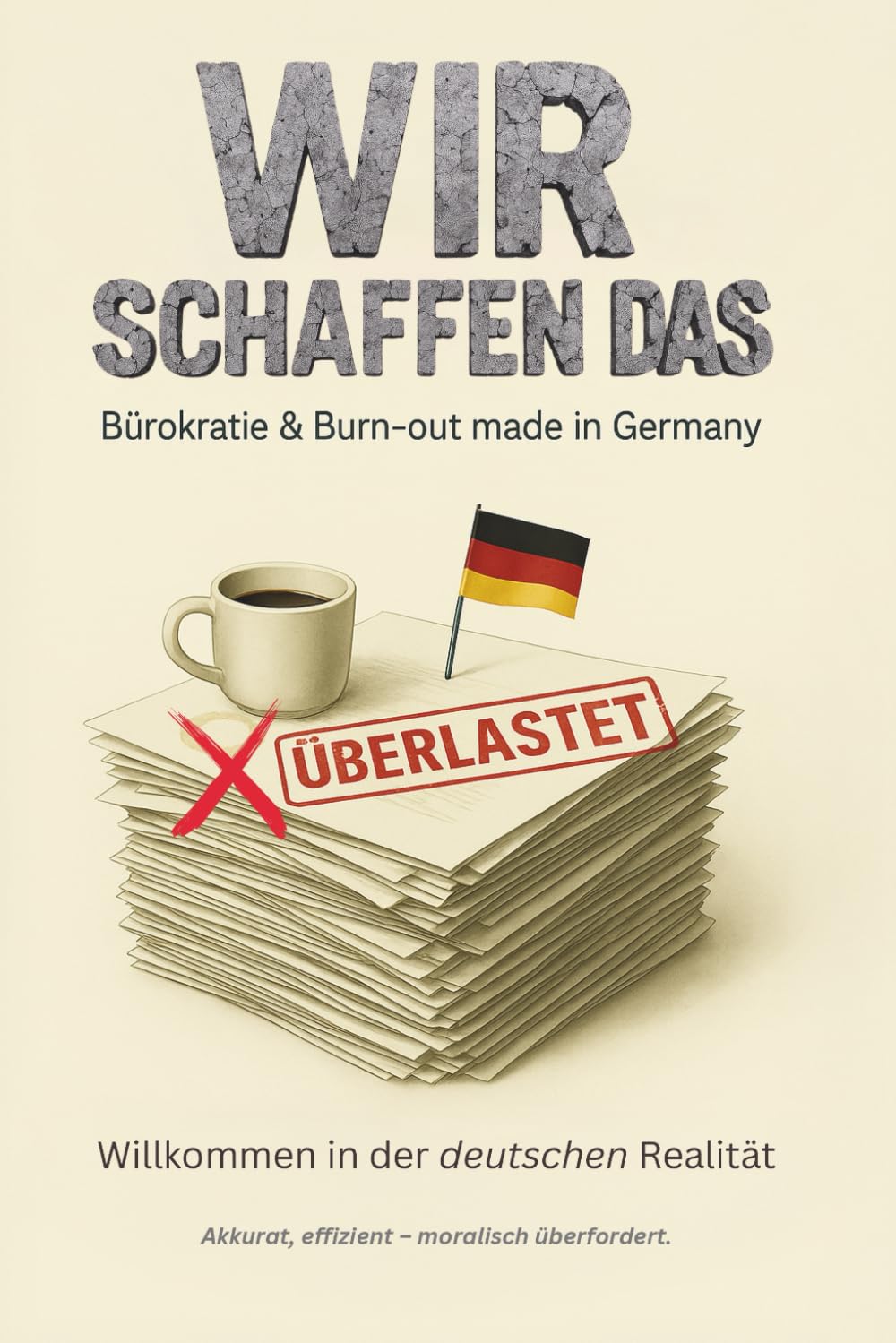 WIR SCHAFFEN DAS – Bürokratie & Burn-out made in Germany: Bitter und so wahr, dass’s schon wieder komisch ist Humour & Satire