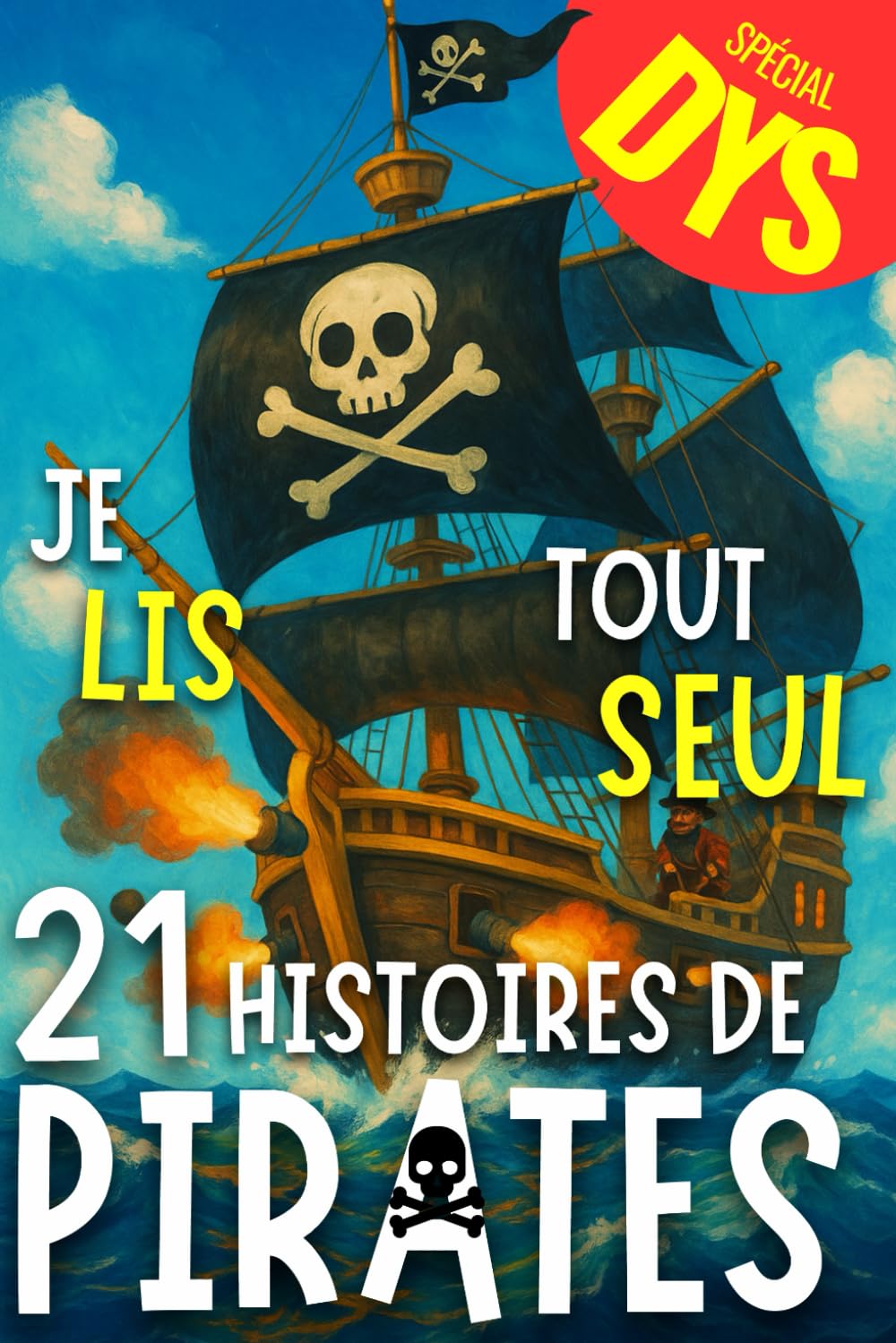 Je LIS tout SEUL - 21 histoires de PIRATES pour les DYS: Une mise en page et une syllabation pensées pour les dyslexiques. Parfait pour apprendre à ... avec une dyslexie (CE1, CE2, CM1, CM2) book