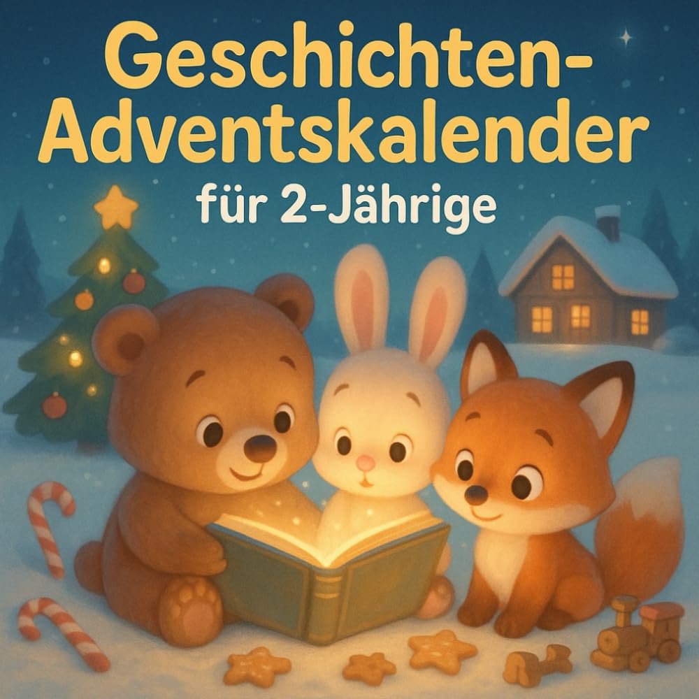 Geschichten-Adventskalender für 2 -Jährige: Ein zauberhaftes Vorlesebuch mit 24 kurzen Weihnachtsgeschichten über Freundschaft, Geborgenheit und kleine Wunder – Perfekt zum Einschlafen und Kuscheln Lifestyle