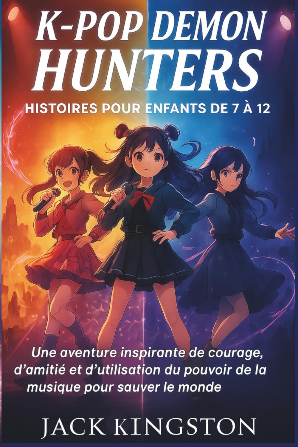 K-POP DEMON HUNTERS HISTOIRES POUR ENFANTS DE 7 À 12: Une aventure inspirante de courage, d'amitié et d'utilisation du pouvoir de la musique pour sauver le monde (FRENCH EDITION) book