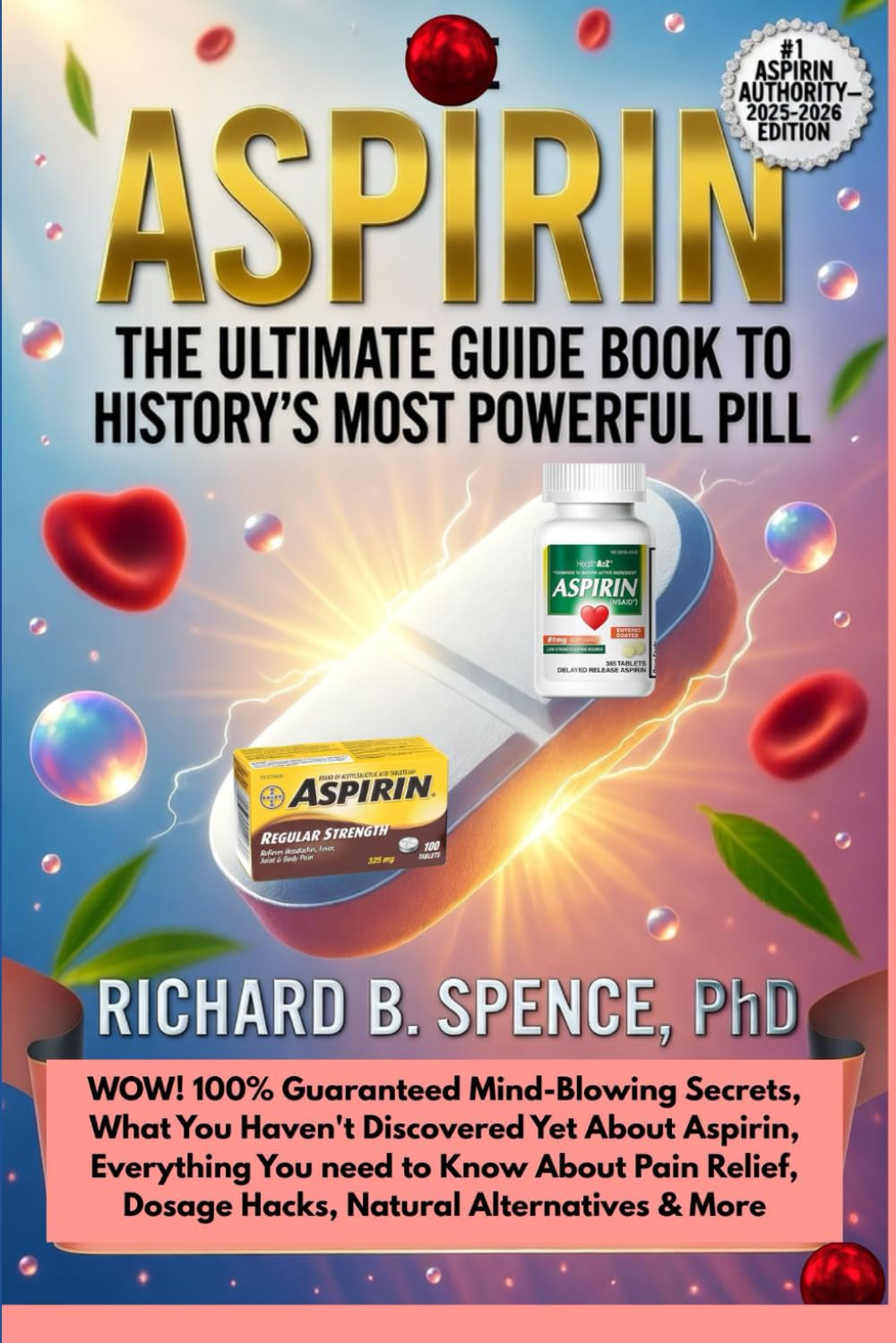 Aspirin: The Ultimate Guide Book to History's Most Powerful Pill: WOW! 100% Guaranteed Mind-Blowing Secrets, What You Haven't Discovered Yet About ... Dosage Hacks, Natural Alternatives & More book
