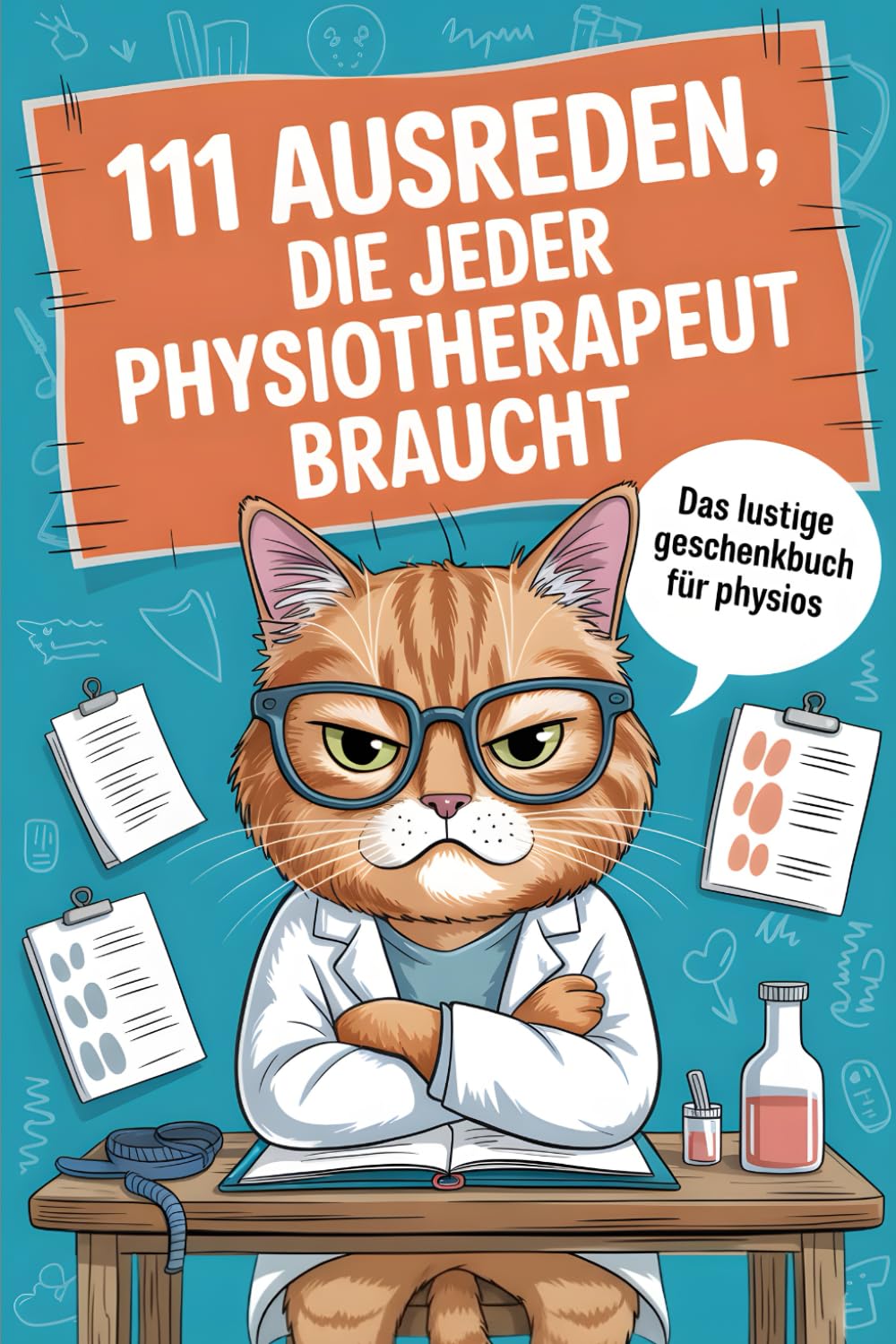 111 Ausreden, die jeder Physiotherapeut braucht: Das lustige Geschenkbuch für Physios – mit den besten Ausreden, witzigen Erklärungen und endlosem Humor gegen den täglichen Praxiswahnsinn. Medicine