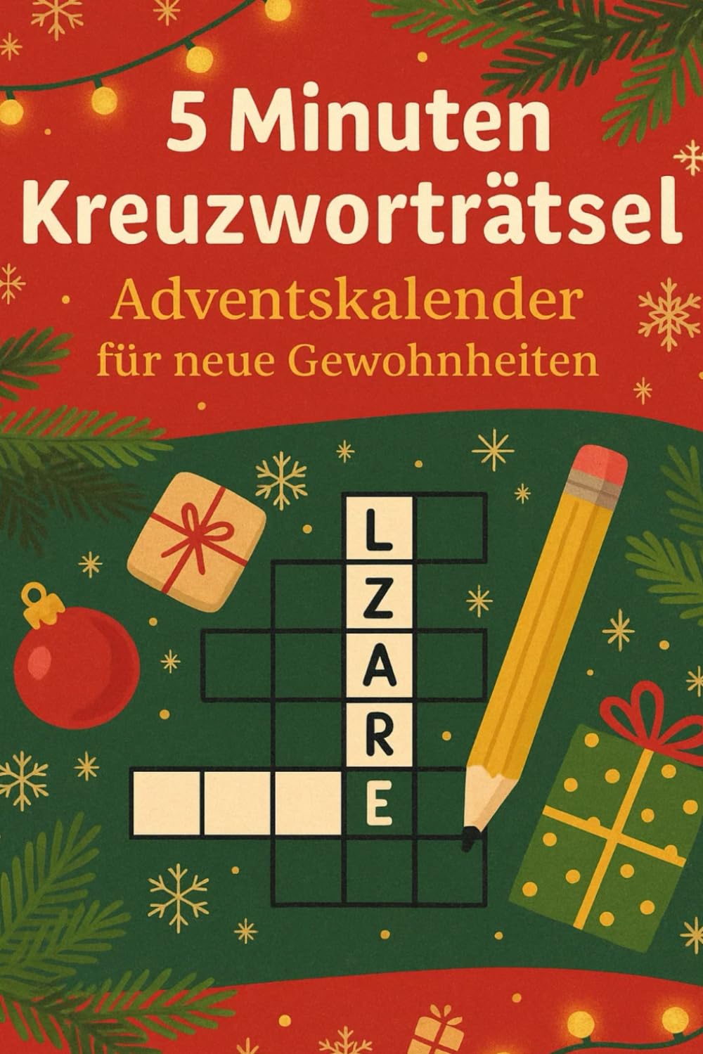 5 Minuten Kreuzworträtsel – Adventskalender für neue Gewohnheiten: Tägliches Gehirnjogging im Advent – 24 Kreuzworträtsel für mehr Achtsamkeit, Fokus & Motivation in nur 5 Minuten pro Tag book