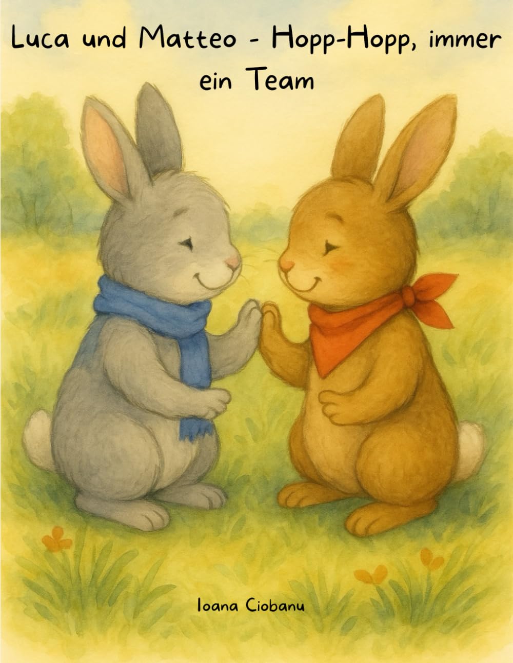 Luca und Matteo - Hopp-Hopp, immer ein Team!: Ein Bilderbuch über Geschwister, Zuhören und Teamgeist (3–8 Jahre) book