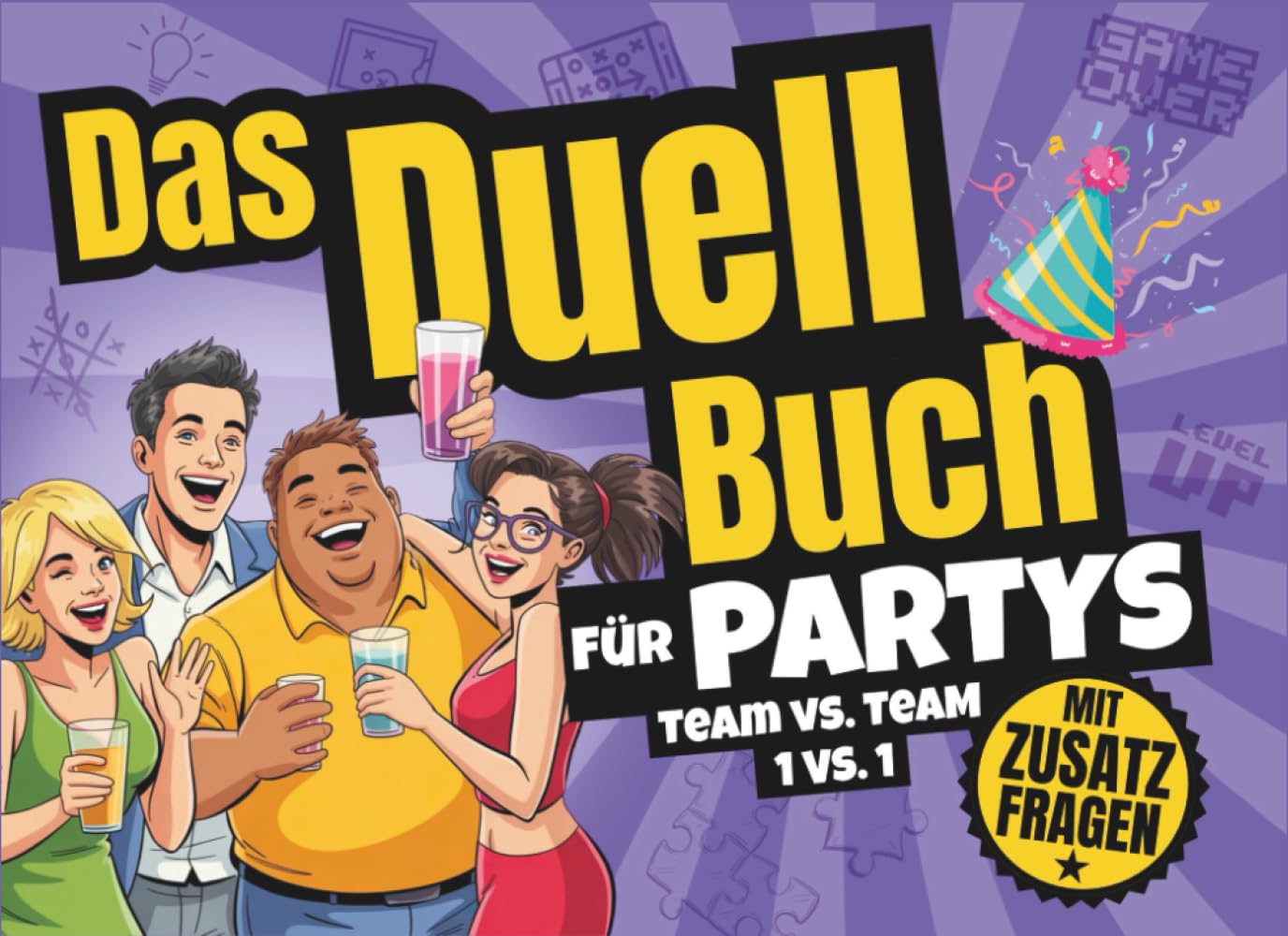 Das Duell Buch für Partys: Ob Partyspiele für Erwachsene für die nächste Hausparty - oder das ultimative Geschenk als Gastgeschenk Lifestyle