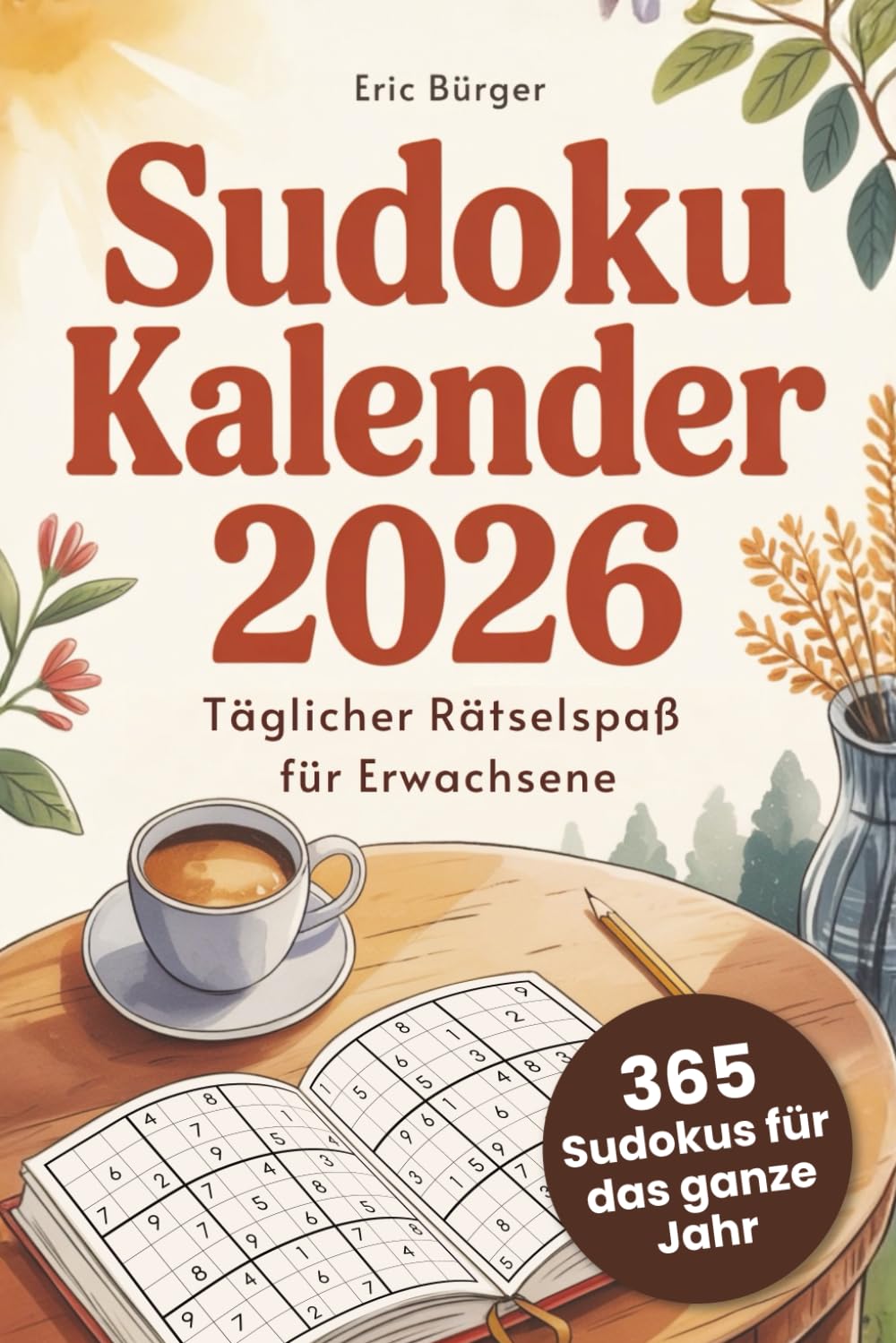 Sudoku Kalender 2026: Täglicher Rätselspaß für Erwachsene – 365 Sudokus für das ganze Jahr Leisure & Fun