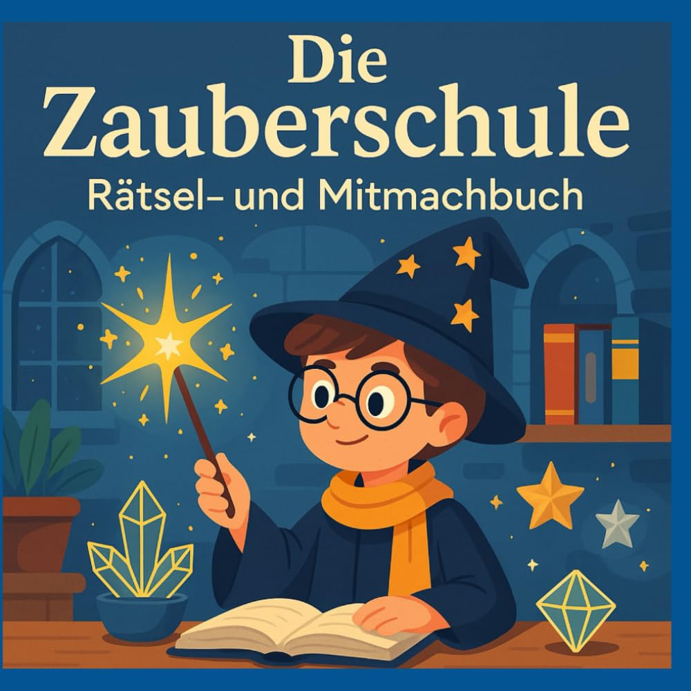 Die Zauberschule: Rätsel- und Mitmachbuch Tiptoi & Games
