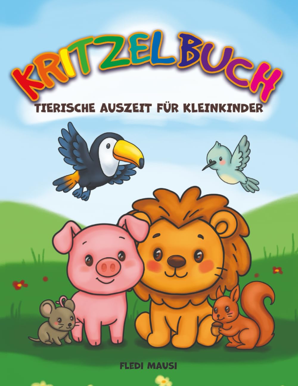 Kritzelbuch: Tierische Auszeit für Kleinkinder Non-fiction