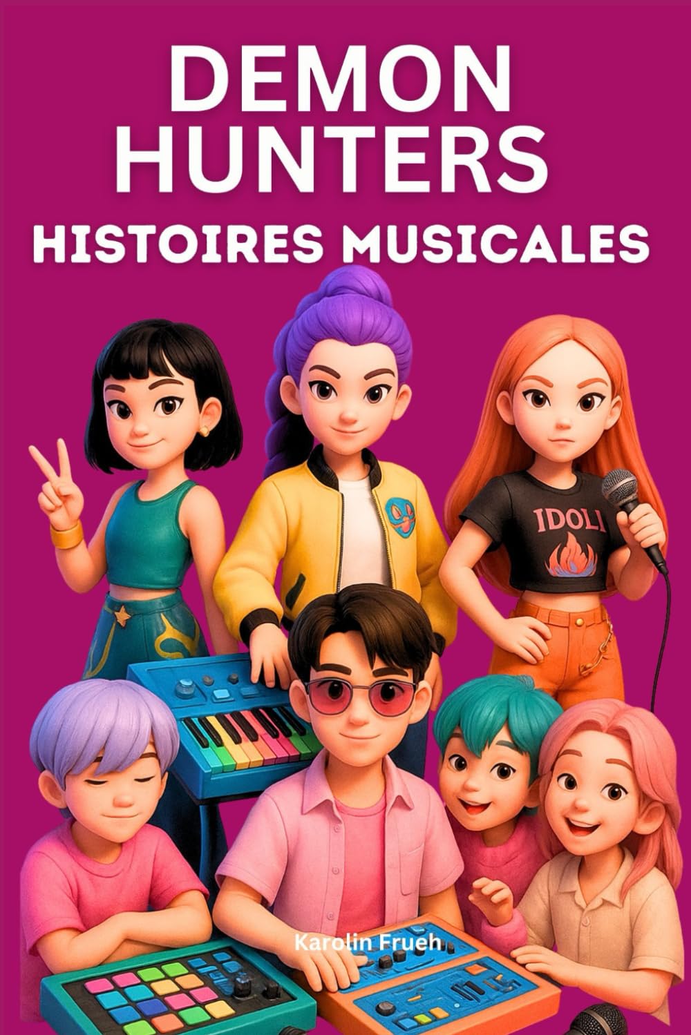 Demon Hunters Histoires Musicales: Une fantaisie envoûtante de musique, d'amitié, de célébrité et du courage de faire face à la vérité book
