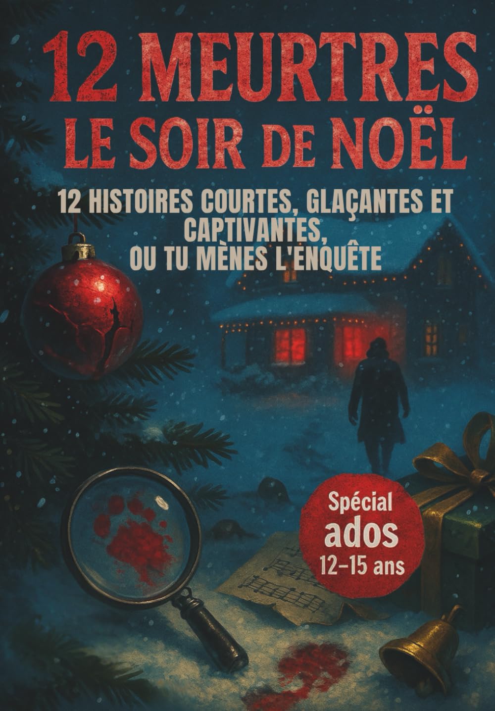 12 MEURTRES LE SOIR DE NOËL : 12 histoires courtes, glaçantes et captivante. Spécial ados 12-15 ans.: spécialement pensées pour les ados qui n’aiment PAS lire (mais qui adorent enquêter). book