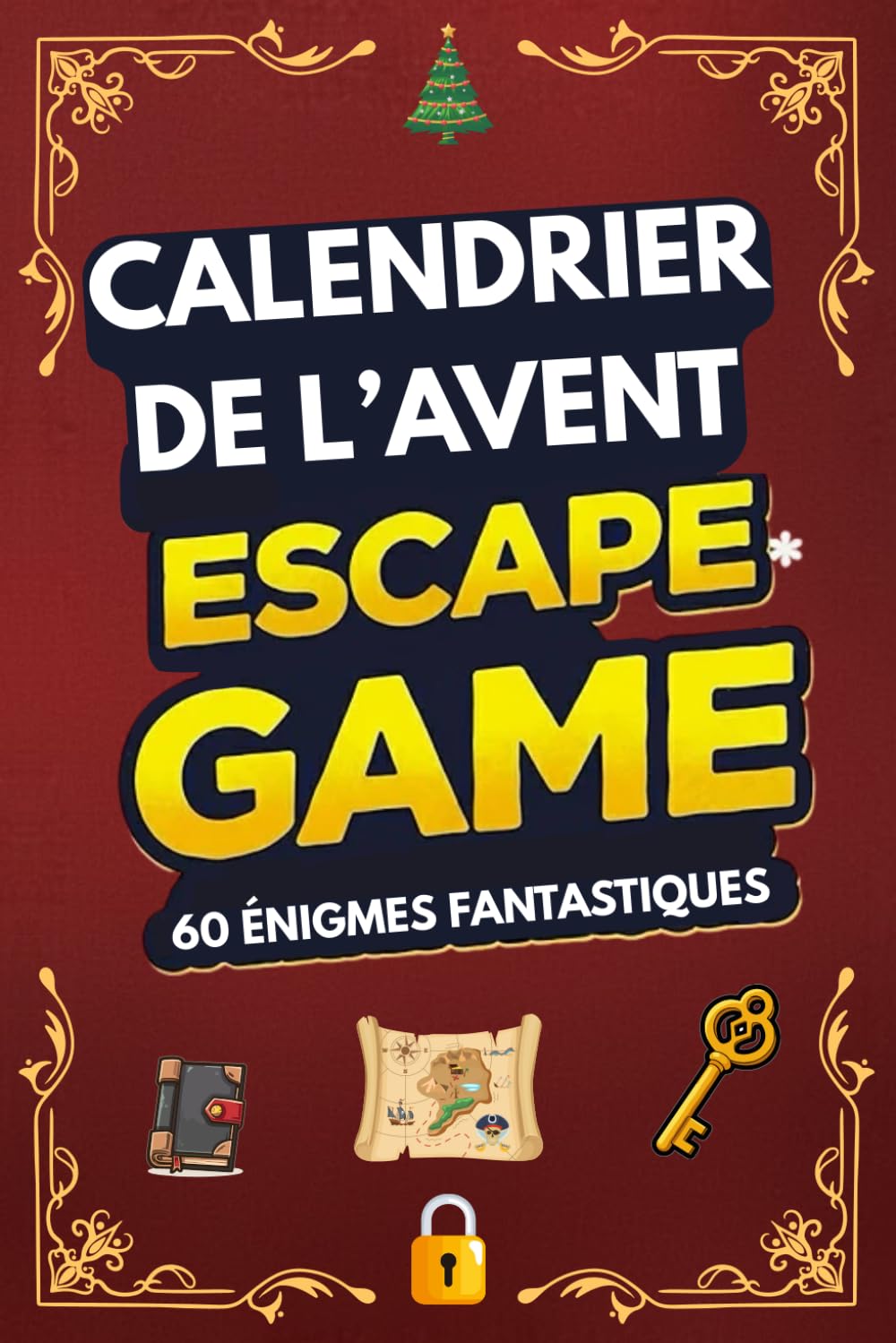 Calendrier de l'Avent : Escape Game: 60 Énigmes Fantastiques book