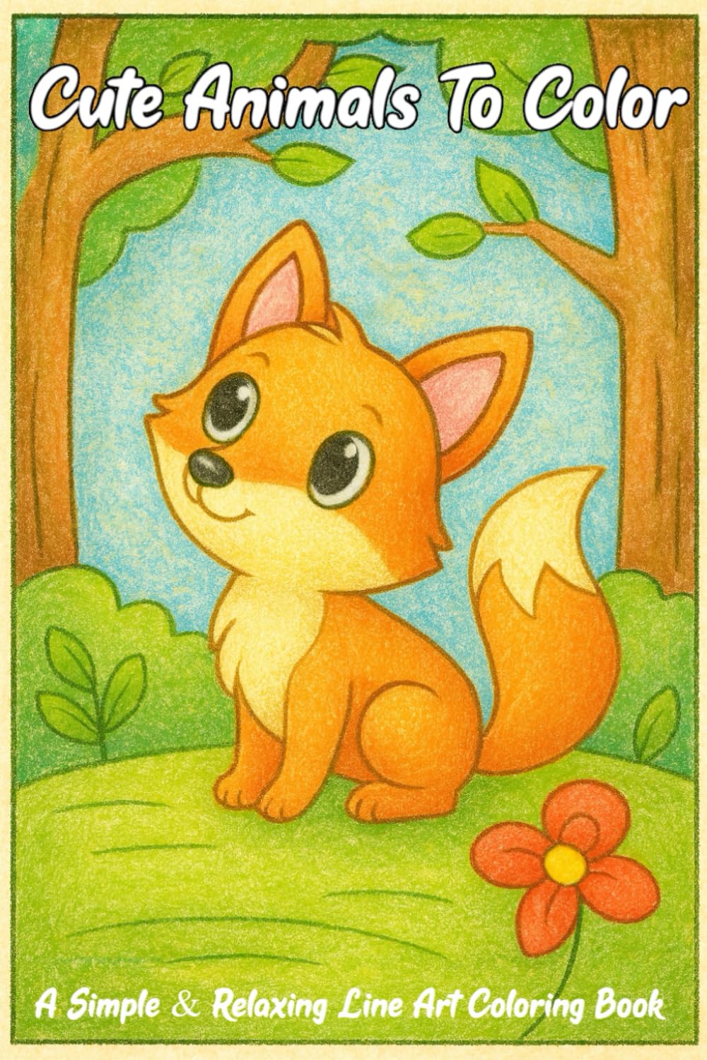 Cute Animals To Color: Relax, Color & Enjoy These Sweet Little Animals book